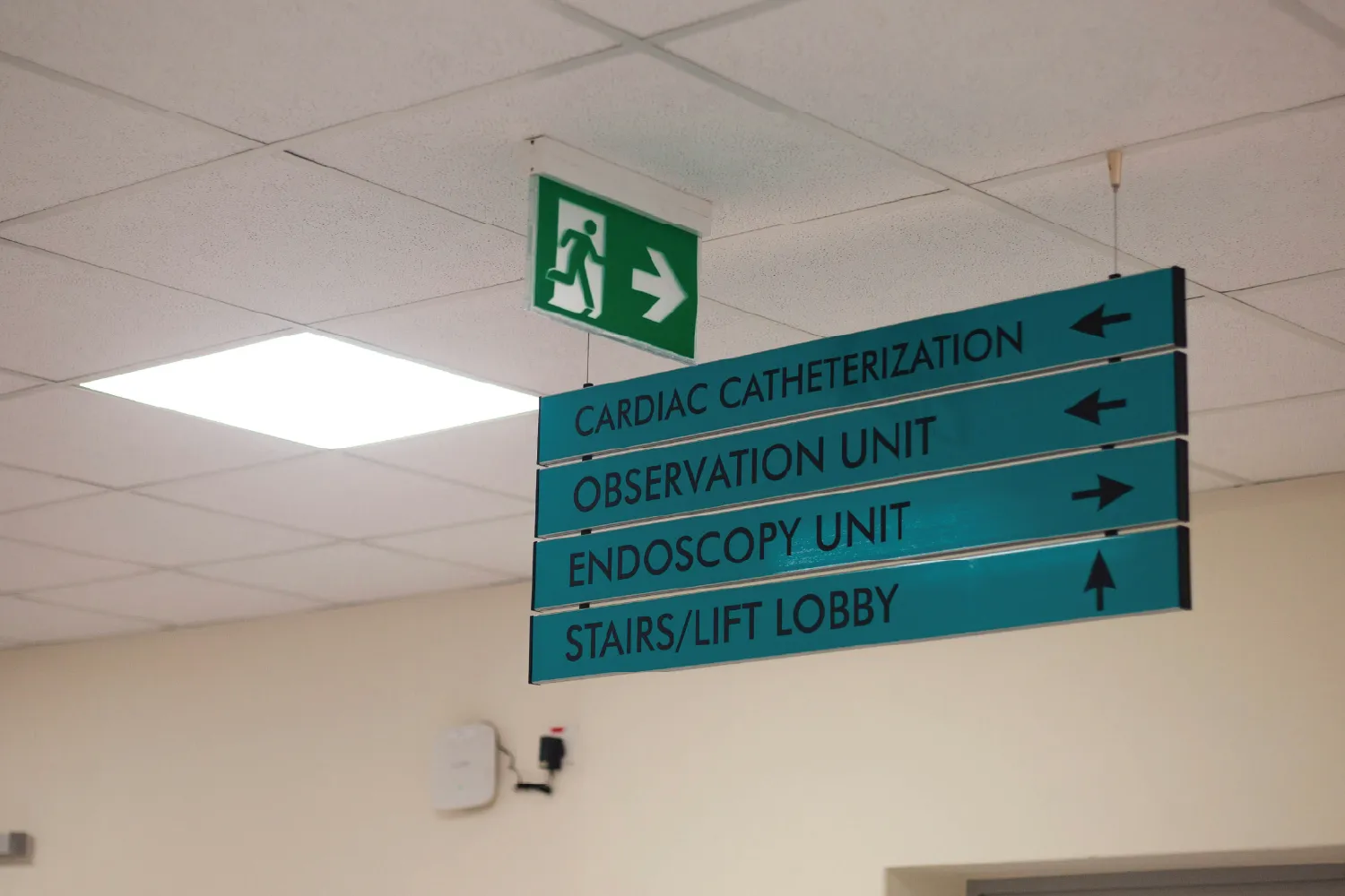 Hospital WayFinding Signs