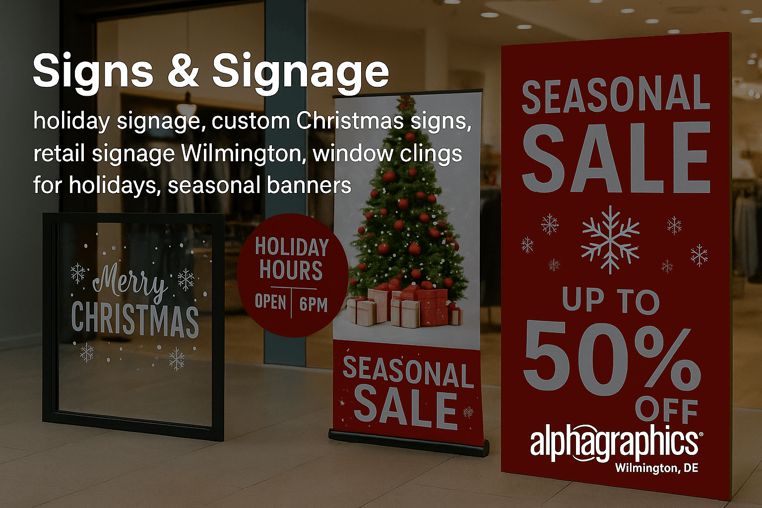 Signs & Signage in Wilmington, DE: The Power of Local Branding