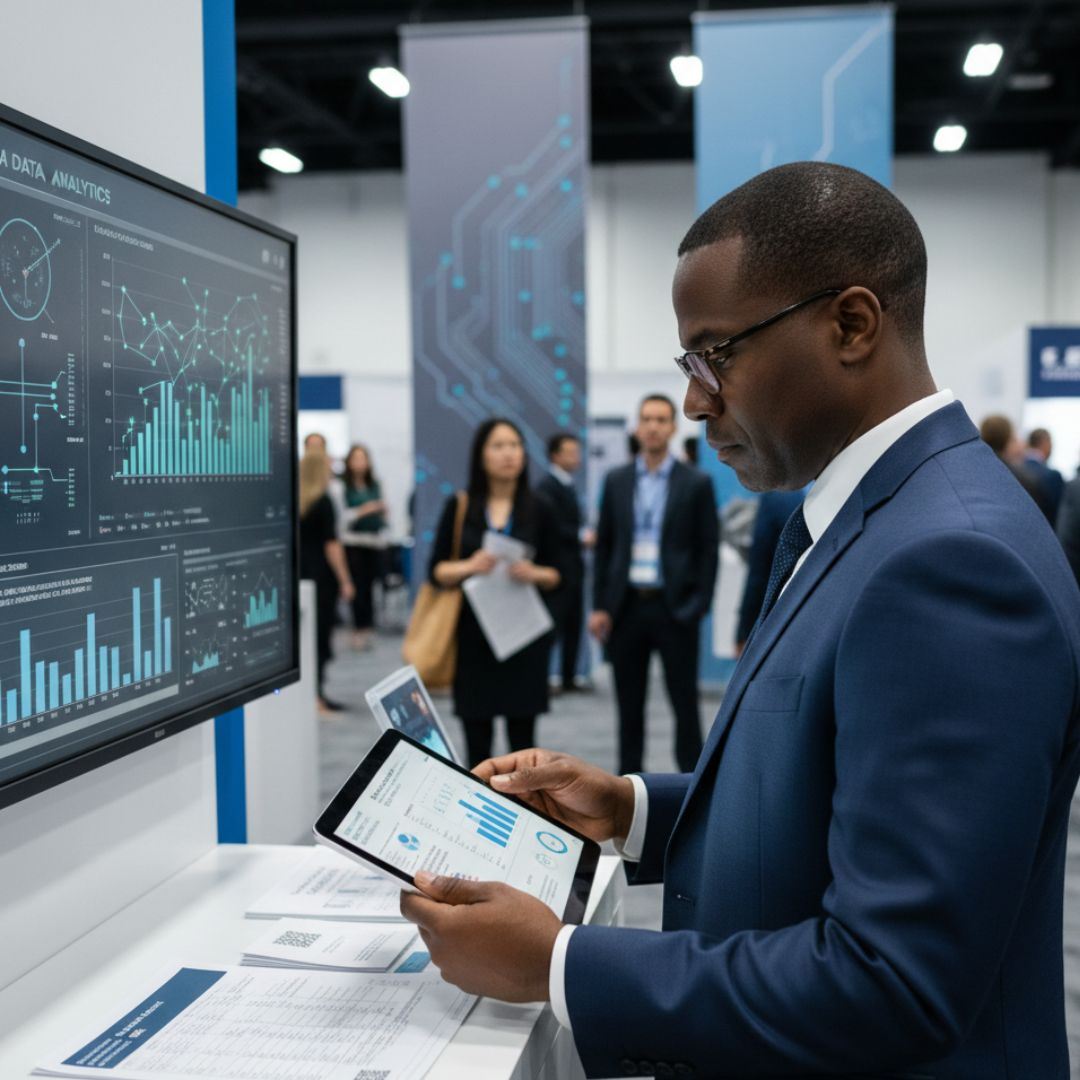 photo of trade show materials