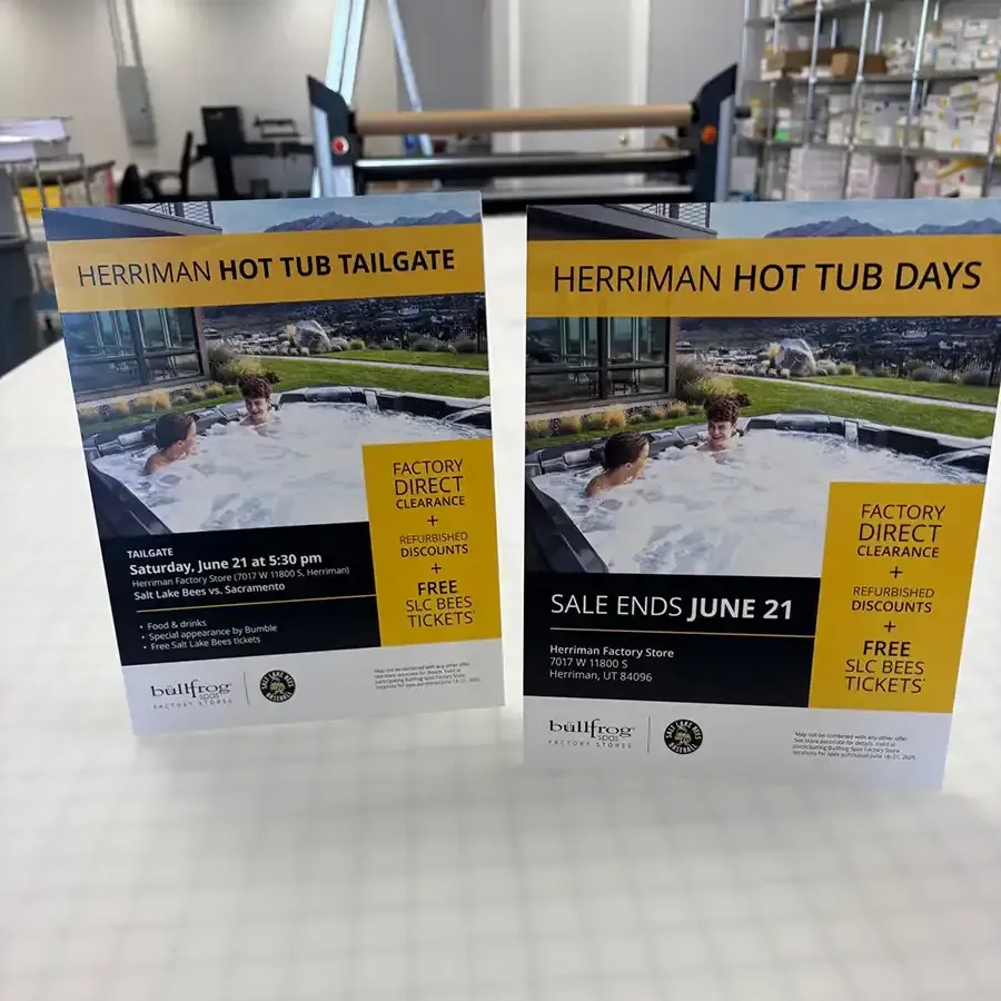 pop signage at alphagraphics west jordan