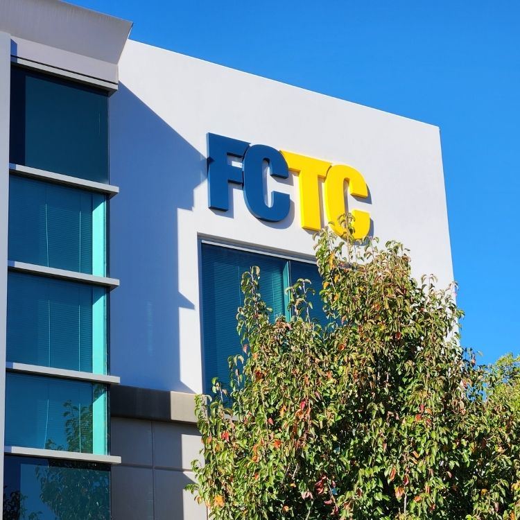 FCTC Building Aluminum non illuminated Lettering sign