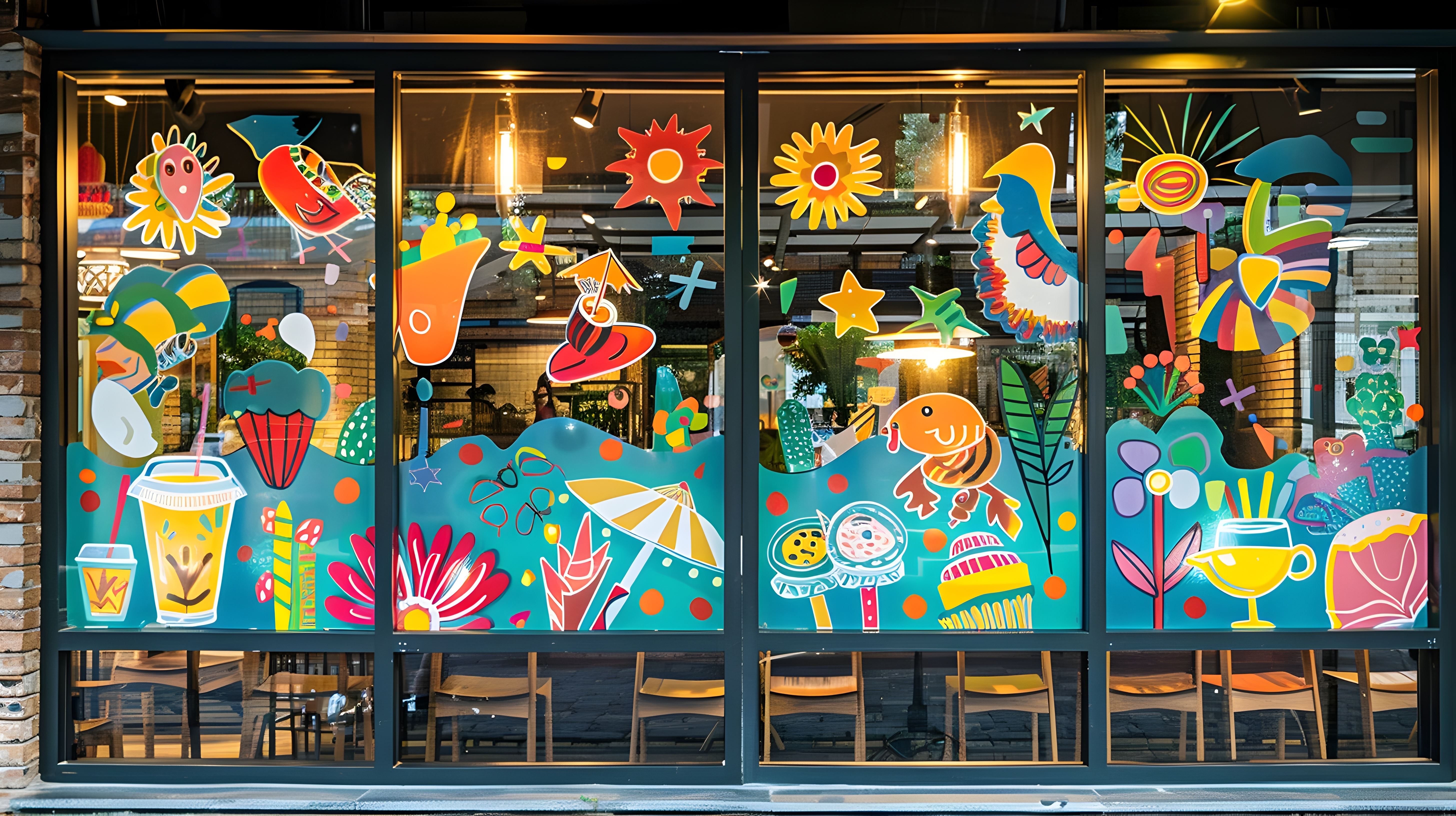 window/wall graphic