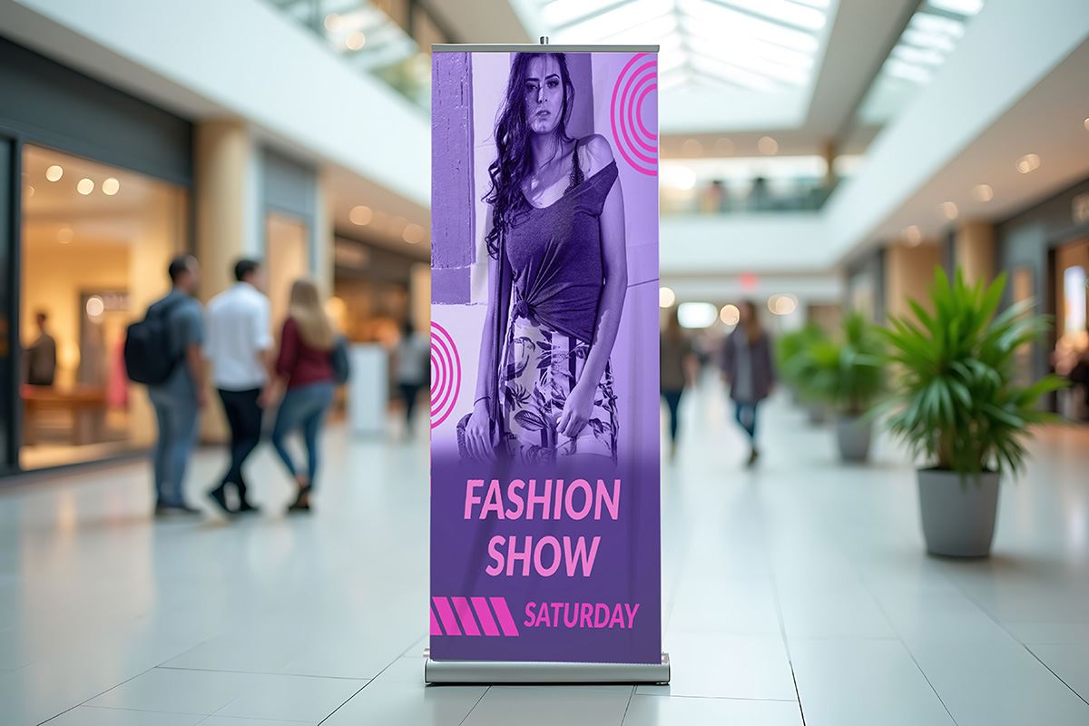 Retractable Banner Advertisement