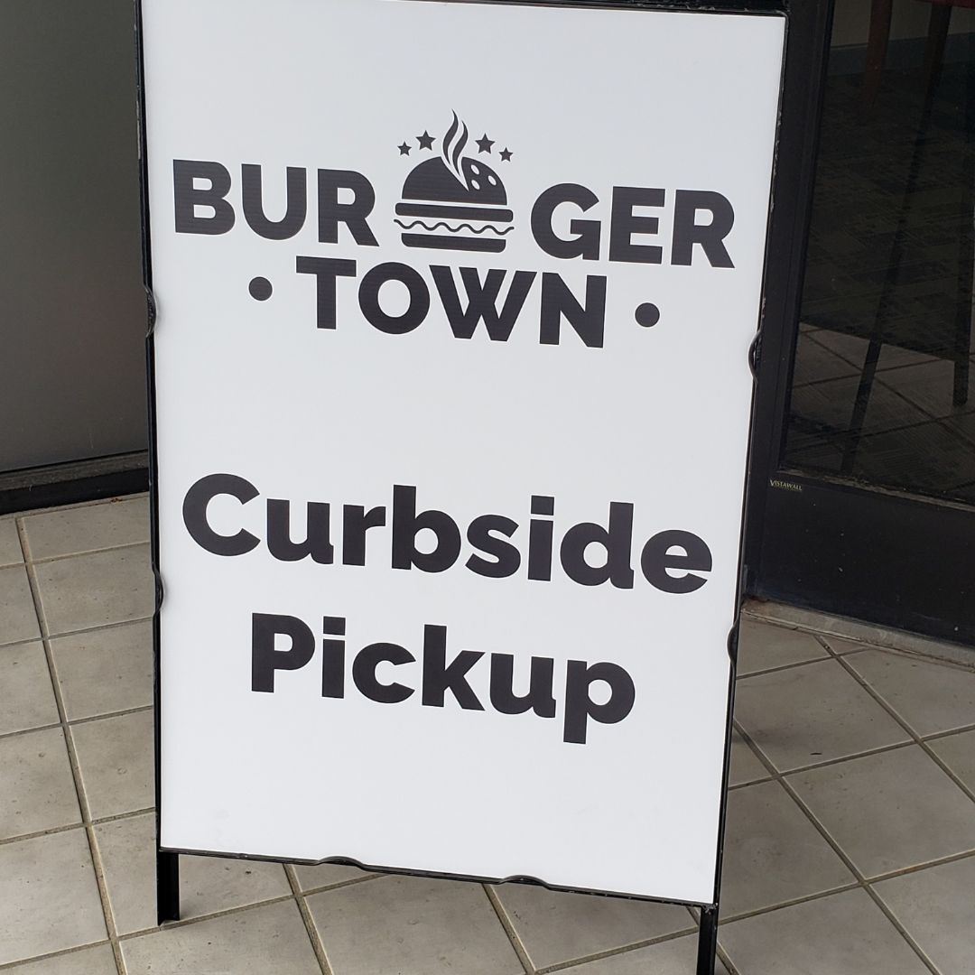 photo of interior signage
