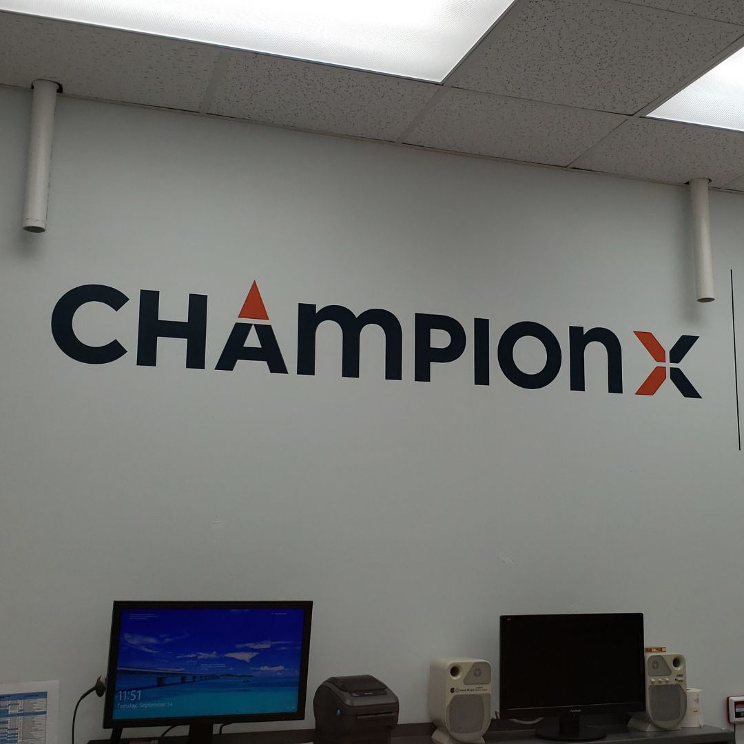 photo of interior signage