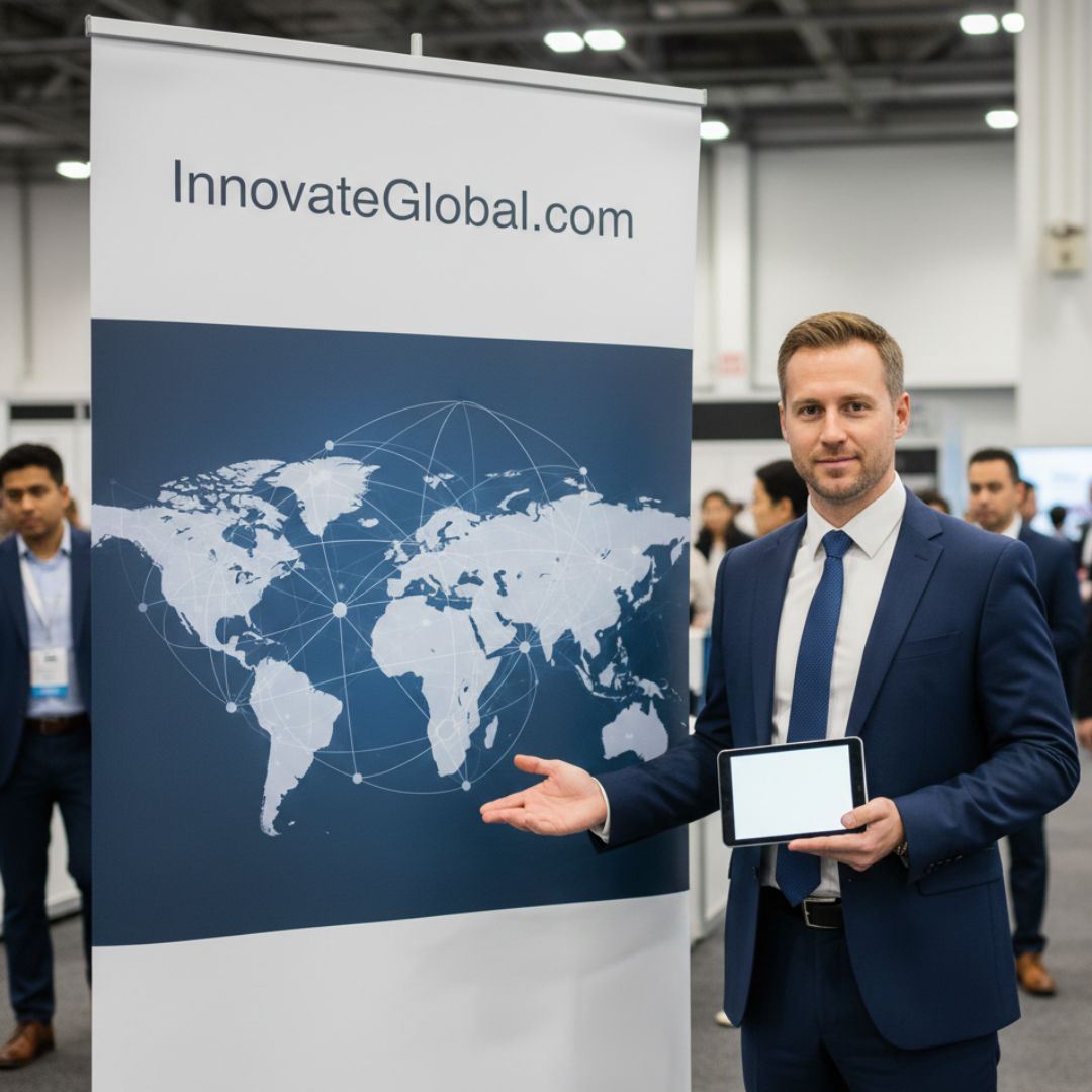 photo of trade show materials