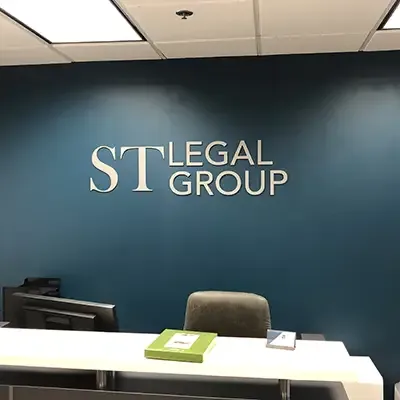 wall sign at AlphaGraphics Northbrook Deerfield
