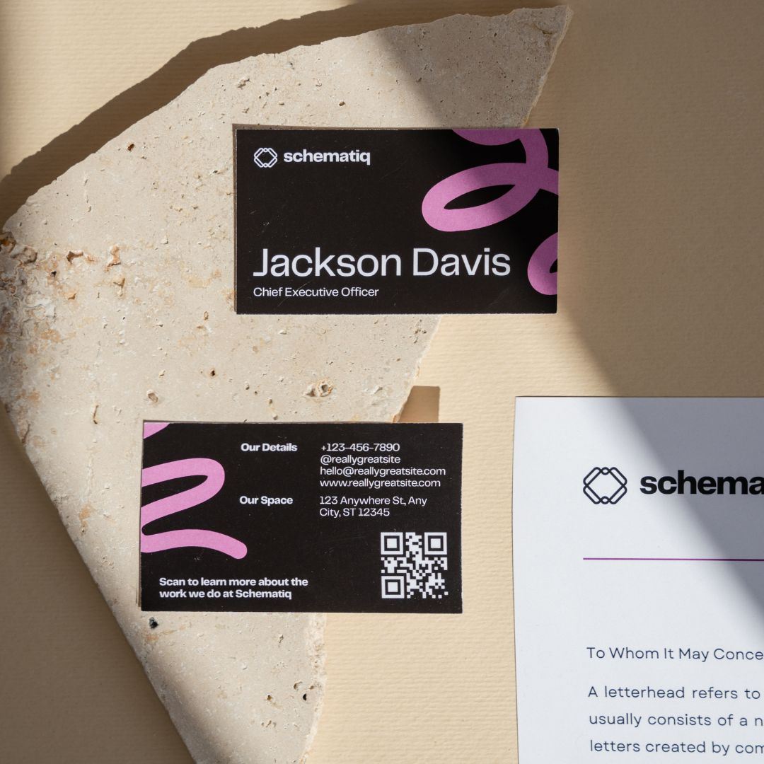 photo of print marketing materials