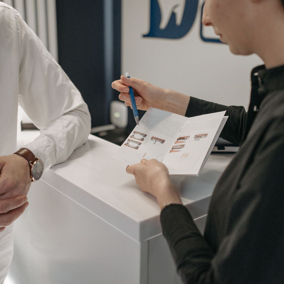 photo of print marketing materials