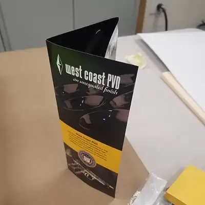 custom trifold brochure at AlphaGraphics San Marcos