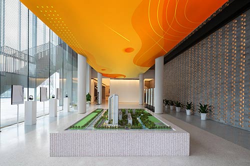 business interior lobby