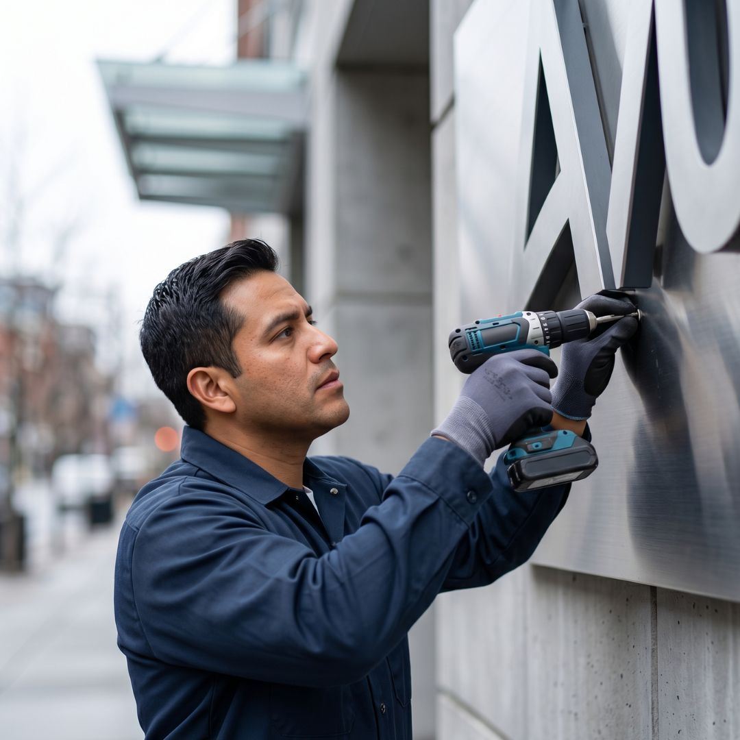 photo of business signage