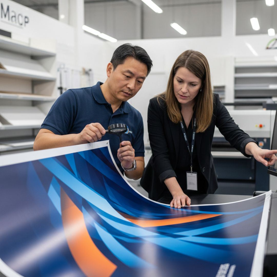 photo of trade show materials