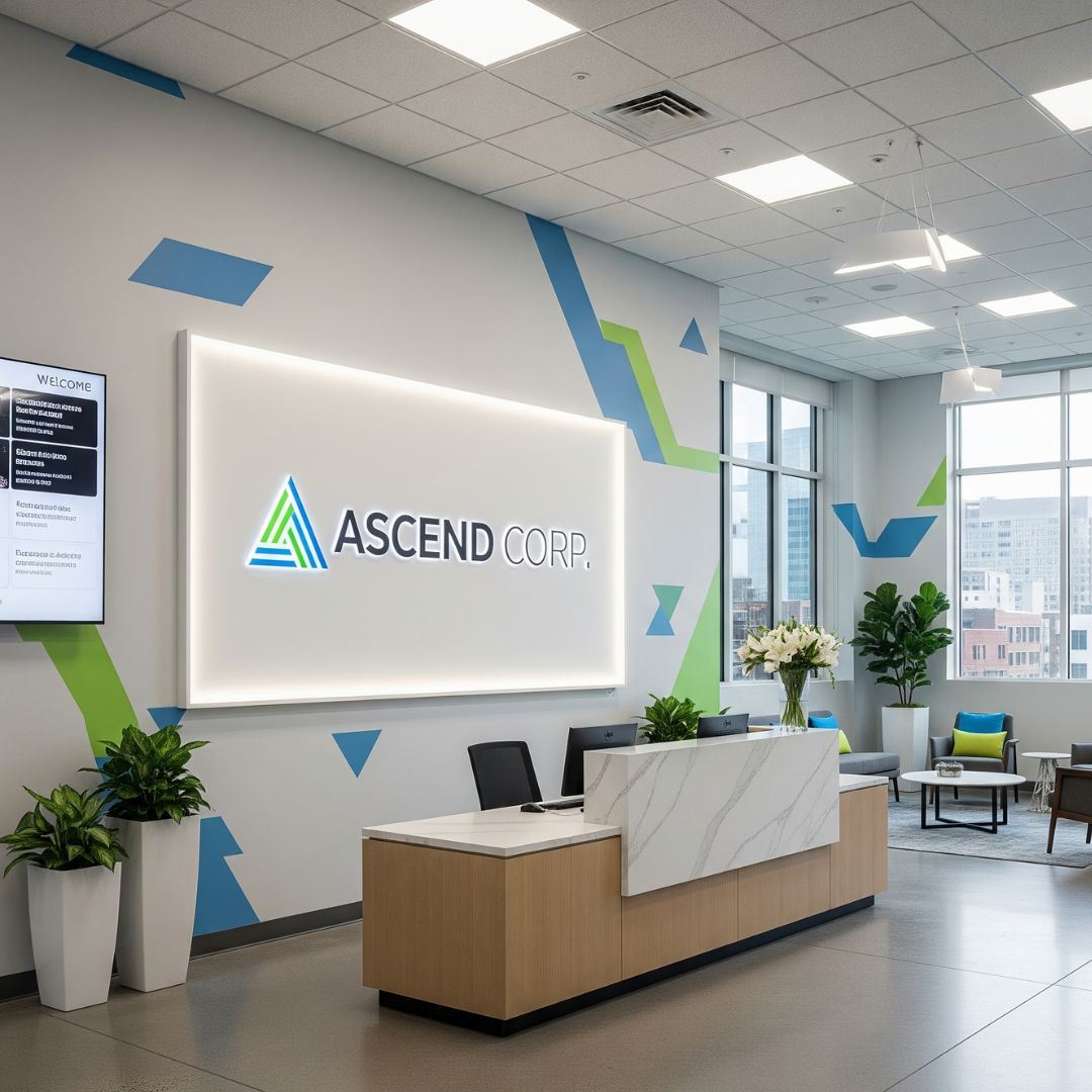 photo of interior signage