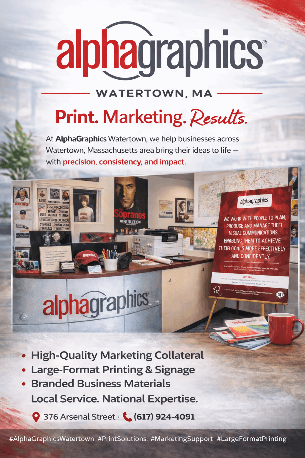 AlphaGraphics Watertown: Your Full-Service Print, Signs & Marketing Partner