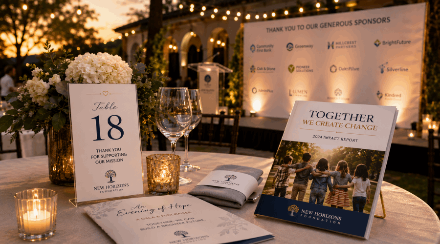 Print Materials Every Fundraiser Needs