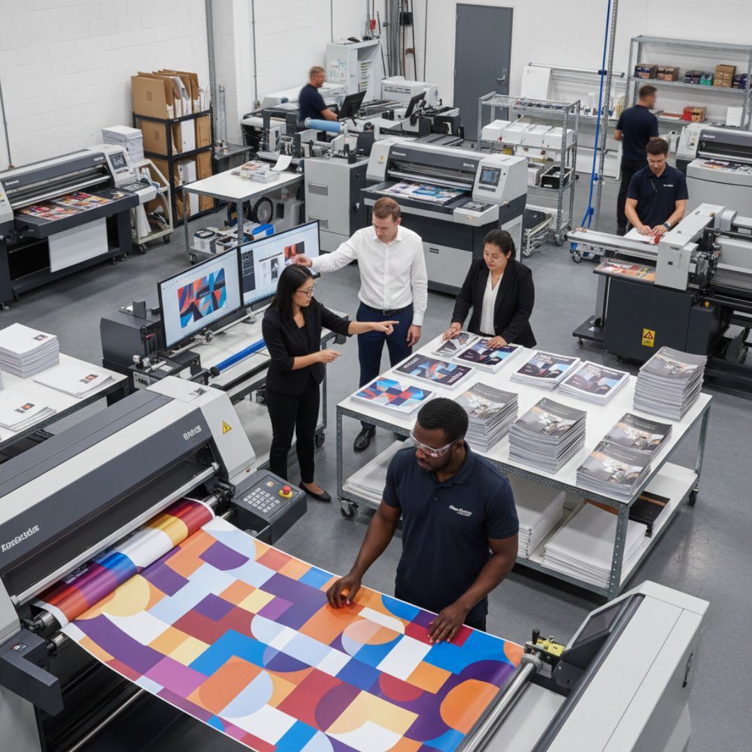 photo of conference printing