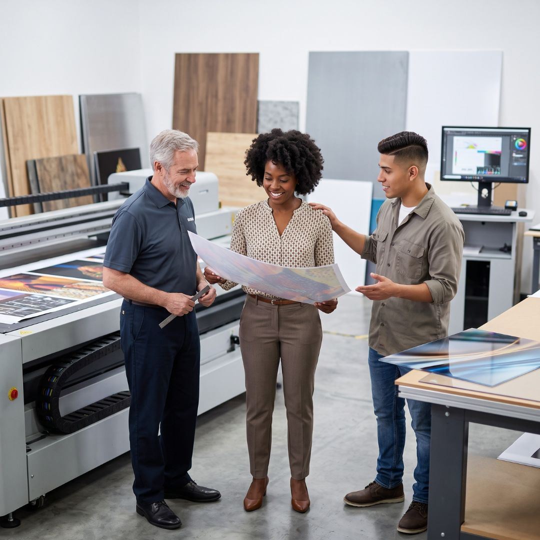 photo of large format printing