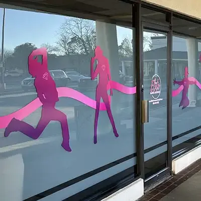 frosted glass windows at alphagraphics rockhill