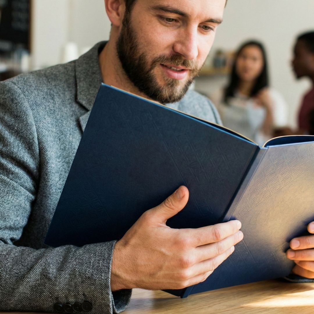 photo of marketing materials