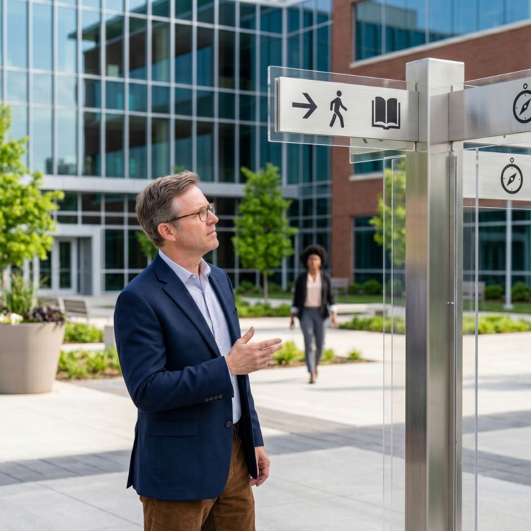 photo of business signage