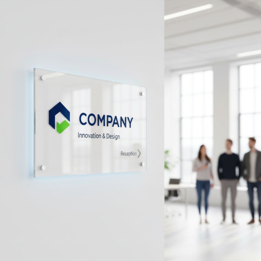 photo of interior signage